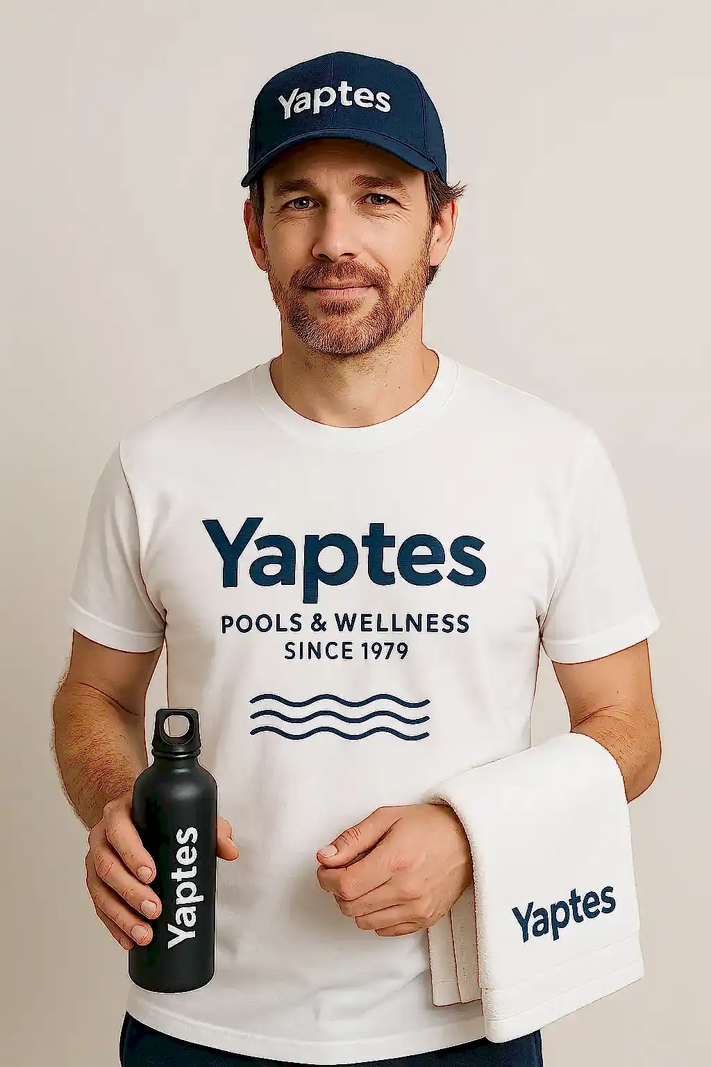 Yaptes erkek model retro merchandising